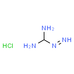 ChemSpider 2D Image | 1-Diazenylmethanediamine hydrochloride (1:1) | CH7ClN4
