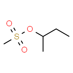 ChemSpider 2D Image | sec-Butyl methansulfonate | C5H12O3S