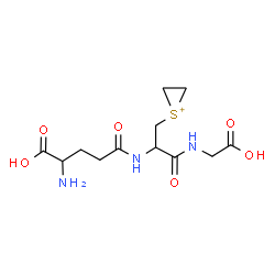 ChemSpider 2D Image | gamma-Glutamyl-3-(1-thiiraniumyl)alanylglycine | C12H20N3O6S