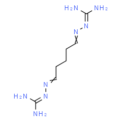 ChemSpider 2D Image | N'',N'''''-1,5-Pentanediylidenedicarbonohydrazonic diamide | C7H16N8