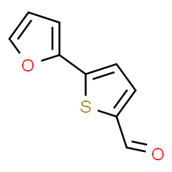 ChemSpider 2D Image | 5-(2-Furyl)-2-thiophenecarbaldehyde | C9H6O2S