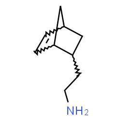 ChemSpider 2D Image | 2-(Bicyclo[2.2.1]hept-5-en-2-yl)ethanamine | C9H15N