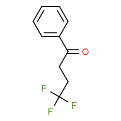 ChemSpider 2D Image | 4,4,4-Trifluoro-1-phenyl-1-butanone | C10H9F3O
