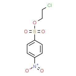 ChemSpider 2D Image | 2-Chloroethyl 4-nitrobenzenesulfonate | C8H8ClNO5S