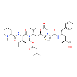 ChemSpider 2D Image | tubulysin D | C43H65N5O9S
