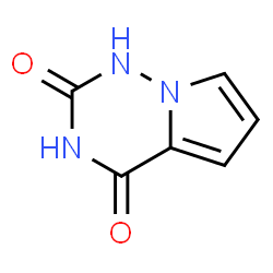 ChemSpider 2D Image | Pyrrolo[2,1-f][1,2,4]triazine-2,4(1H,3H)-dione | C6H5N3O2