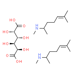 ChemSpider 2D Image | Isometheptene mucate | C24H48N2O8