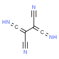 ChemSpider 2D Image | Bis(iminomethylene)succinonitrile | C6H2N4