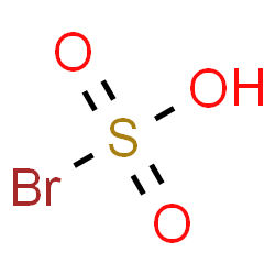 ChemSpider 2D Image | Sulfurobromidic acid | HBrO3S