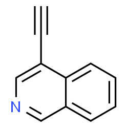 ChemSpider 2D Image | 4-Ethynylisoquinoline | C11H7N