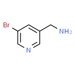 ChemSpider 2D Image | (5-bromopyridin-3-yl)methanamine | C6H7BrN2
