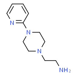 ChemSpider 2D Image | 2-(4-Pyridin-2-ylpiperazin-1-yl)ethanamine | C11H18N4