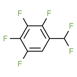 ChemSpider 2D Image | 1-(Difluoromethyl)-2,3,4,5-tetrafluorobenzene | C7H2F6