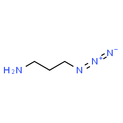 ChemSpider 2D Image | 3-azidopropylamine | C3H8N4
