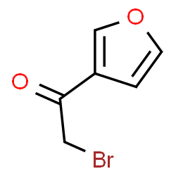 ChemSpider 2D Image | 2-Bromo-1-(3-furyl)ethanone | C6H5BrO2