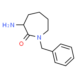 ChemSpider 2D Image | 3-Amino-1-benzyl-2-azepanone | C13H18N2O