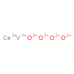 ChemSpider 2D Image | cerium(3+);oxygen(2-);vanadium(5+) | CeO4V