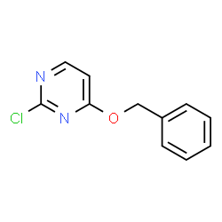 ChemSpider 2D Image | 4-BENZYLOXY-2-CHLOROPYRIMIDINE | C11H9ClN2O
