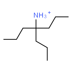 ChemSpider 2D Image | 4-Propyl-4-heptanaminium | C10H24N