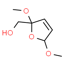 ChemSpider 2D Image | 2,5-Dihydro-2,5-dimethoxyfurfuryl alcohol | C7H12O4