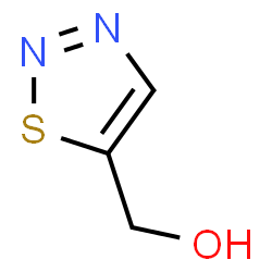 ChemSpider 2D Image | 1,2,3-Thiadiazol-5-ylmethanol | C3H4N2OS