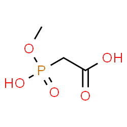 ChemSpider 2D Image | [Hydroxy(methoxy)phosphoryl]acetic acid | C3H7O5P