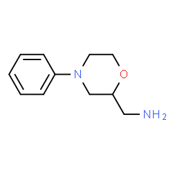ChemSpider 2D Image | (4-phenylmorpholin-2-yl)methanamine | C11H16N2O