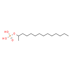 ChemSpider 2D Image | 2-Tetradecanyl dihydrogen phosphate | C14H31O4P