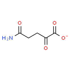 ChemSpider 2D Image | 5-Amino-2,5-dioxopentanoate | C5H6NO4