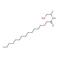 ChemSpider 2D Image | N-(1-Hydroxy-2-propanyl)hexadecanamide | C19H39NO2