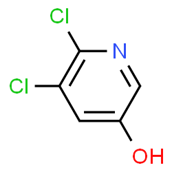 ChemSpider 2D Image | 5,6-Dichloro-3-pyridinol | C5H3Cl2NO