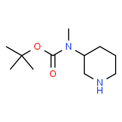 ChemSpider 2D Image | 3-N-Boc-3-(Methylamino)piperidine | C11H22N2O2