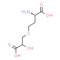 ChemSpider 2D Image | S-(2-Carboxy-2-hydroxyethyl)-L-homocysteine | C7H13NO5S
