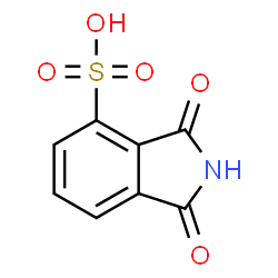 ChemSpider 2D Image | 1,3-Dioxo-4-isoindolinesulfonic acid | C8H5NO5S