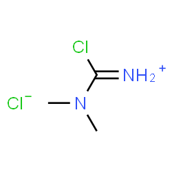 ChemSpider 2D Image | Chloro(dimethylamino)methaniminium chloride | C3H8Cl2N2