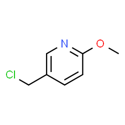 ChemSpider 2D Image | 5-(Chloromethyl)-2-methoxypyridine | C7H8ClNO