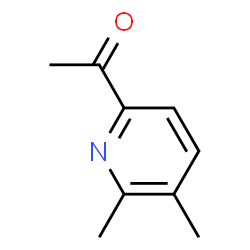 ChemSpider 2D Image | 1-(5,6-Dimethyl-2-pyridinyl)ethanone | C9H11NO