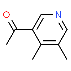 ChemSpider 2D Image | 1-(4,5-Dimethyl-3-pyridinyl)ethanone | C9H11NO