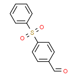 ChemSpider 2D Image | 4-(Phenylsulfonyl)benzaldehyde | C13H10O3S