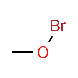 ChemSpider 2D Image | Methyl hypobromite | CH3BrO