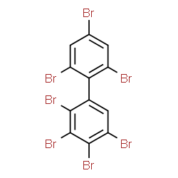 ChemSpider 2D Image | 2,2',3,4,4',5,6'-Heptabromobiphenyl | C12H3Br7