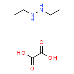 ChemSpider 2D Image | 1,2-DIETHYLHYDRAZINE OXALATE | C6H14N2O4