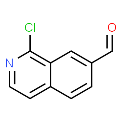 ChemSpider 2D Image | 1-Chloro-7-isoquinolinecarbaldehyde | C10H6ClNO