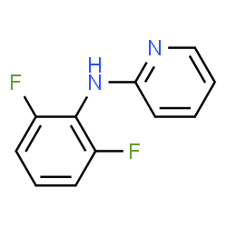 ChemSpider 2D Image | N-(2,6-Difluorophenyl)-2-pyridinamine | C11H8F2N2