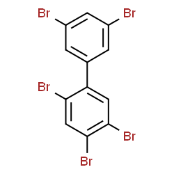 ChemSpider 2D Image | 2,3',4,5,5'-Pentabromobiphenyl | C12H5Br5