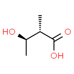ChemSpider 2D Image | 3-hydroxy-2-methyl-[R-(R,S)]-Butanoic acid | C5H10O3