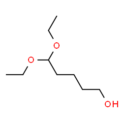 ChemSpider 2D Image | 5,5-Diethoxy-1-pentanol | C9H20O3