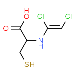 ChemSpider 2D Image | N-[(Z)-1,2-Dichlorovinyl]cysteine | C5H7Cl2NO2S