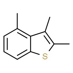 ChemSpider 2D Image | Trimethylbenzo(b)thiophene | C11H12S