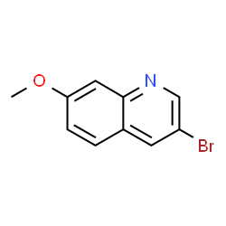 ChemSpider 2D Image | 3-Bromo-7-methoxyquinoline | C10H8BrNO